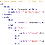 HyperText Markup Language